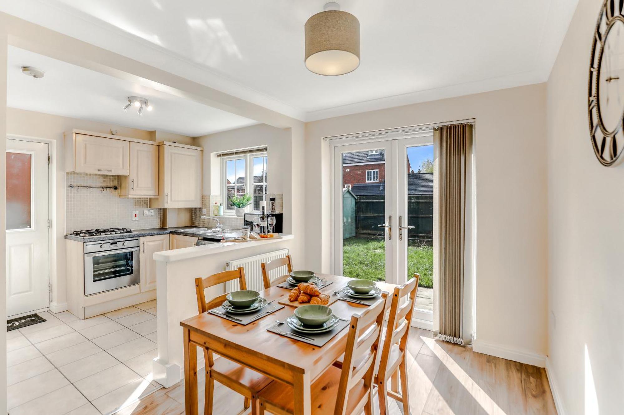 Silver Stag Properties, 3 Bedroom W Parking And Garden Smisby Dış mekan fotoğraf