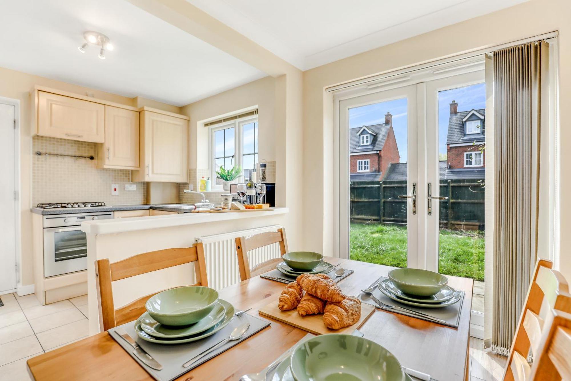 Silver Stag Properties, 3 Bedroom W Parking And Garden Smisby Dış mekan fotoğraf