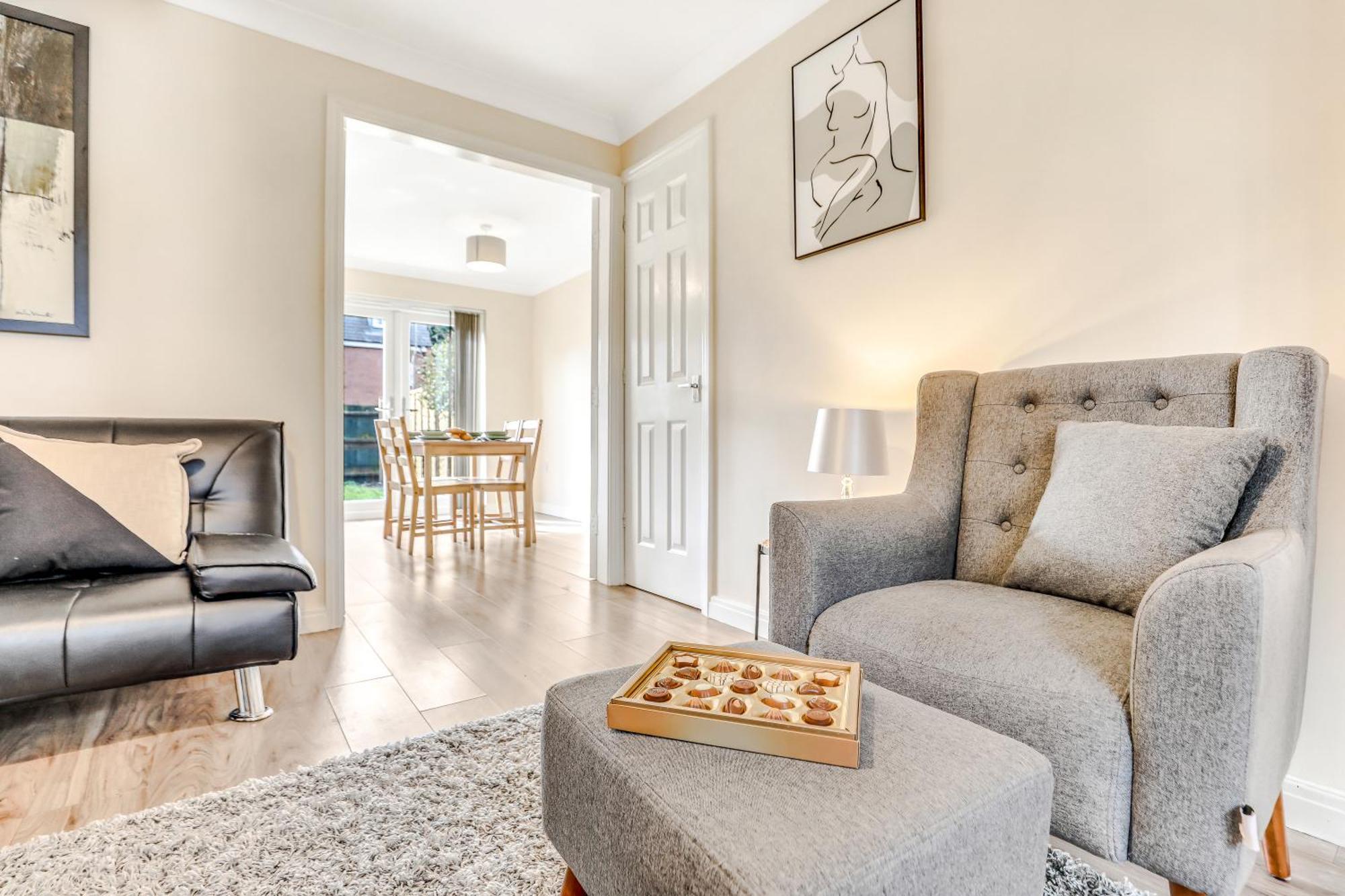 Silver Stag Properties, 3 Bedroom W Parking And Garden Smisby Dış mekan fotoğraf